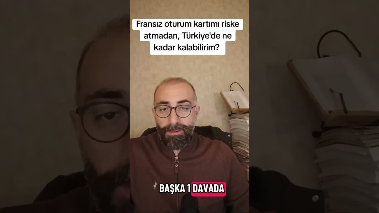Fransa Oturum Kartı Sahipleri Dikkat: Yurtdışında Kalma Süreleri ve İptal Riski