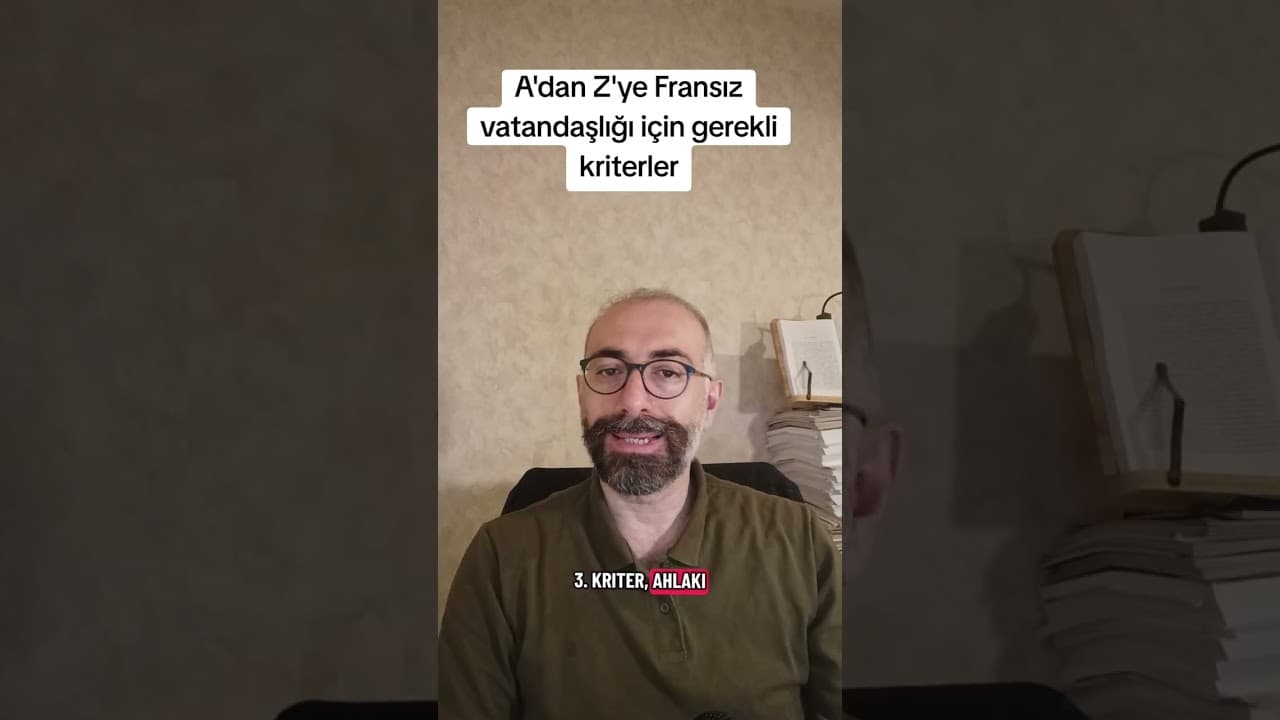 Fransa Vatandaşlığına Doğrudan Başvuru (Naturalisation par Décret) Şartları