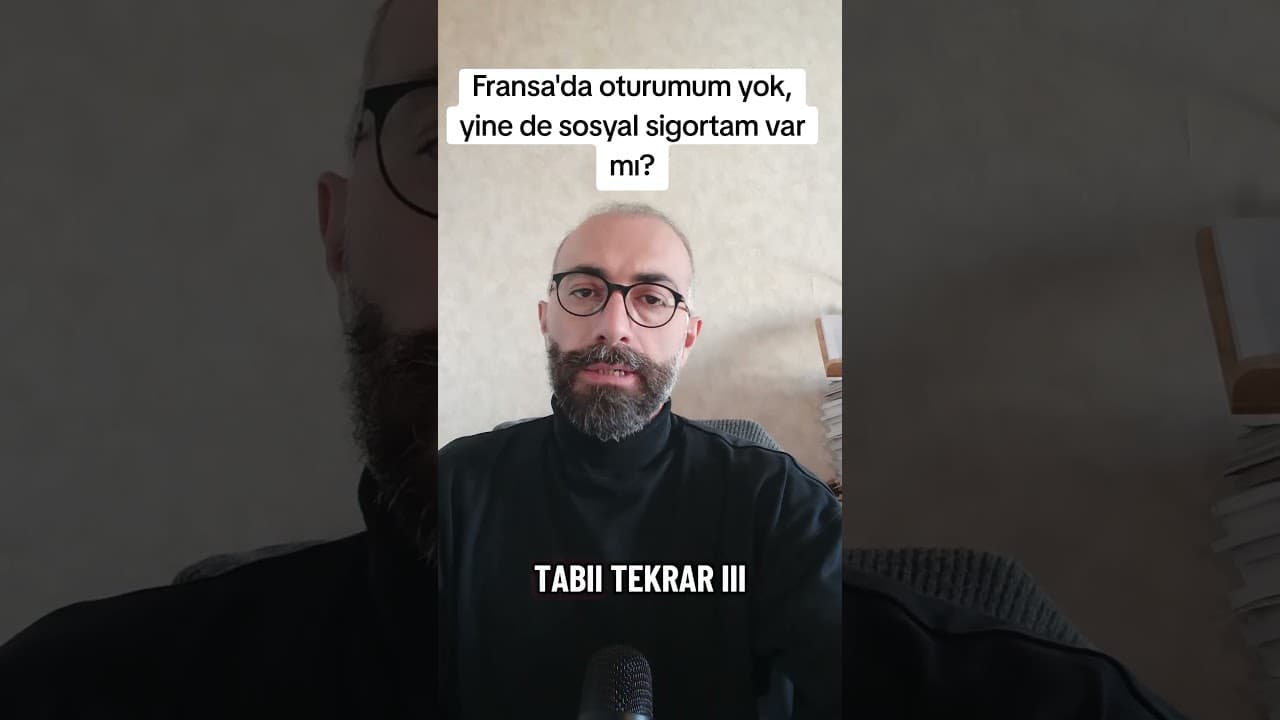 Fransa'da Kağıtsız Yaşayanlar İçin Sağlık Hakkı: Aide Médicale d'État (AME)