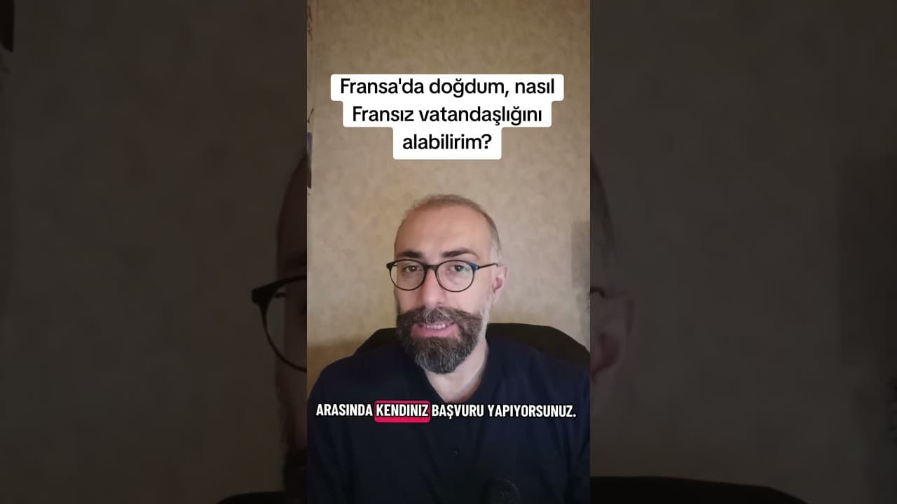 Fransa'da Doğanlar İçin Fransız Vatandaşlığına Giden Yollar