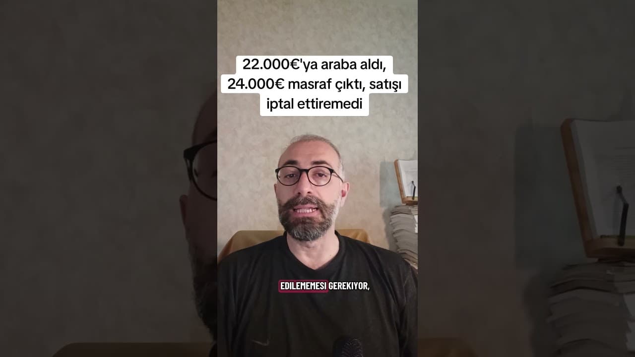 Fransa'da İkinci El Araç Alımında 'Gizli Ayıp' Davası: Bir Türk Vatandaşının Örneği