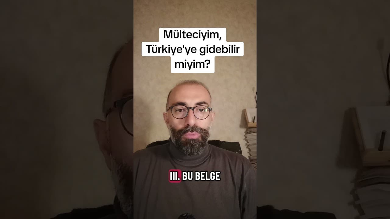 Fransa'da Mülteciyim, Türkiye'ye Gidebilir miyim?