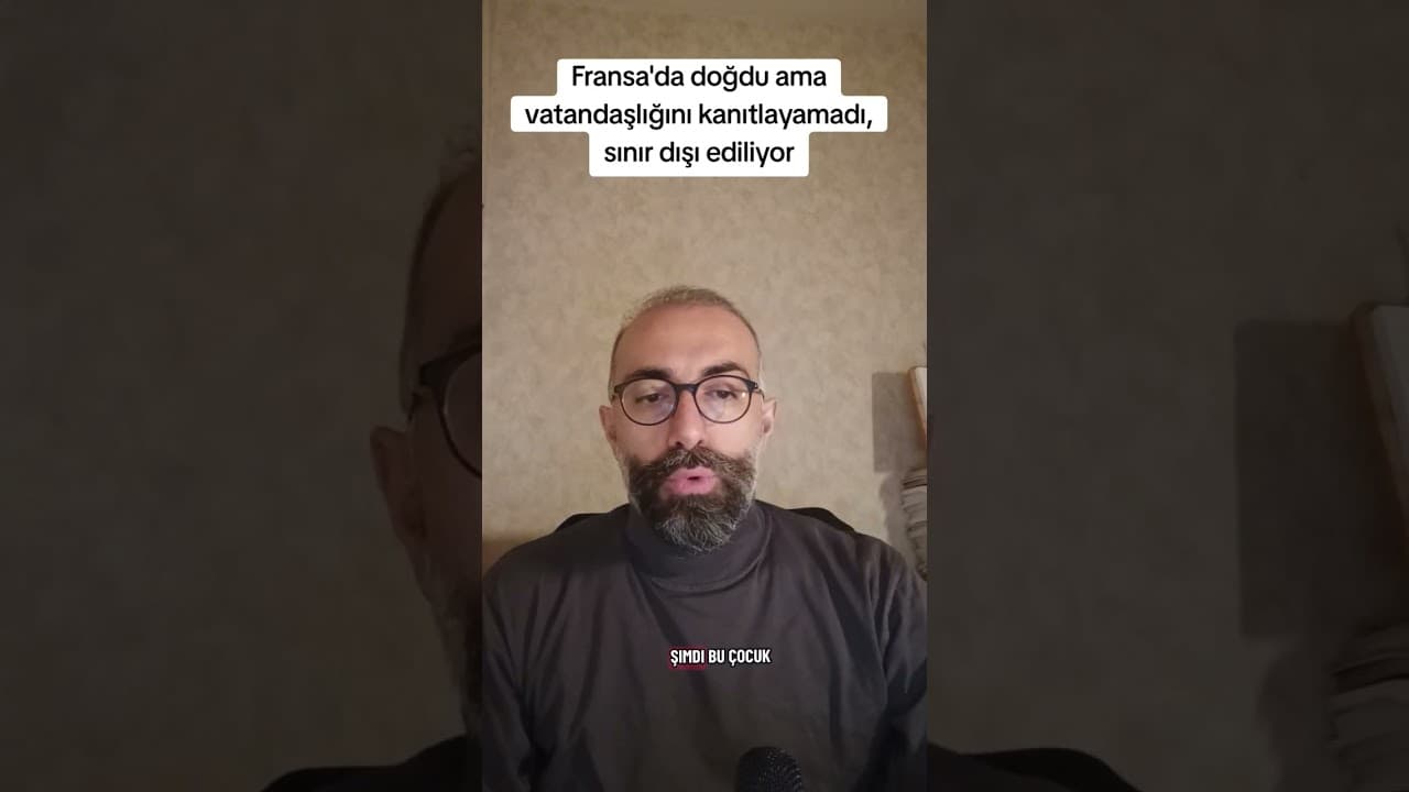 Fransa'da Doğdu, Tüm Hayatını Orada Geçirdi Ama Vatandaşlığı Resmiyette Yok: Sınır Dışı Ediliyor!