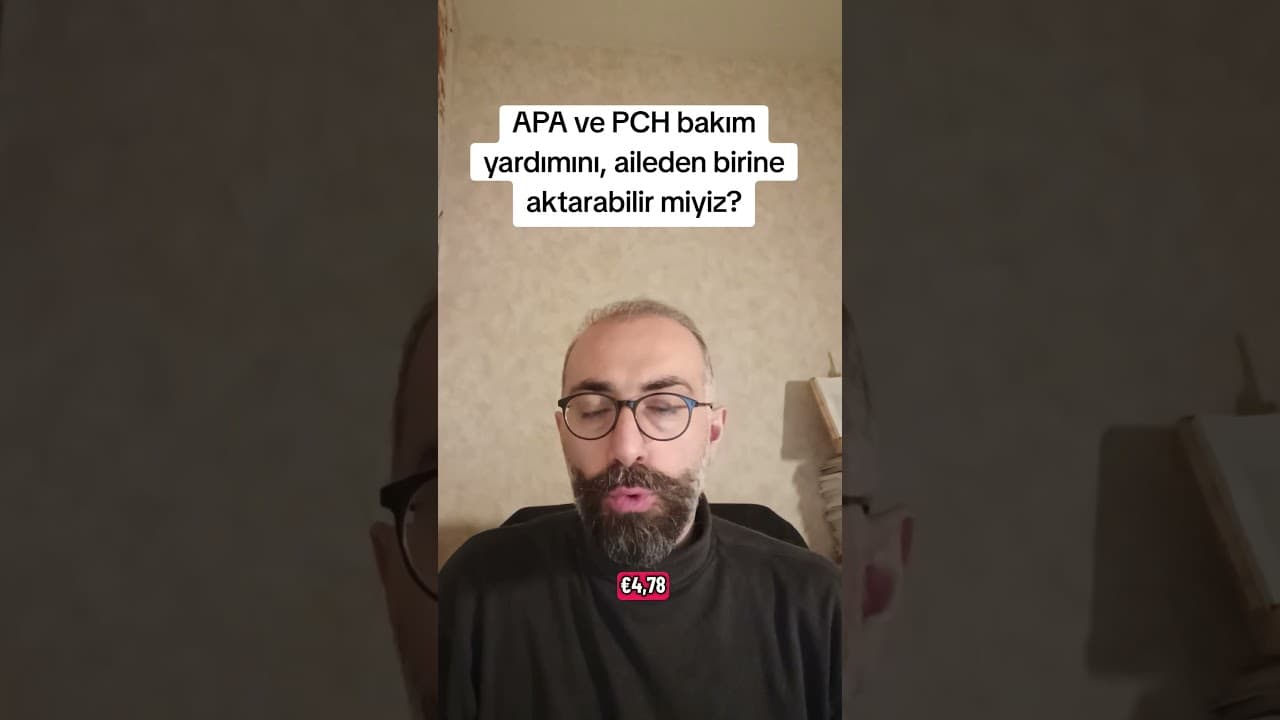 Fransa'da Bakım İhtiyaçları İçin Devlet Yardımları: APA, PCH ve Yakın Bakıcı İzni