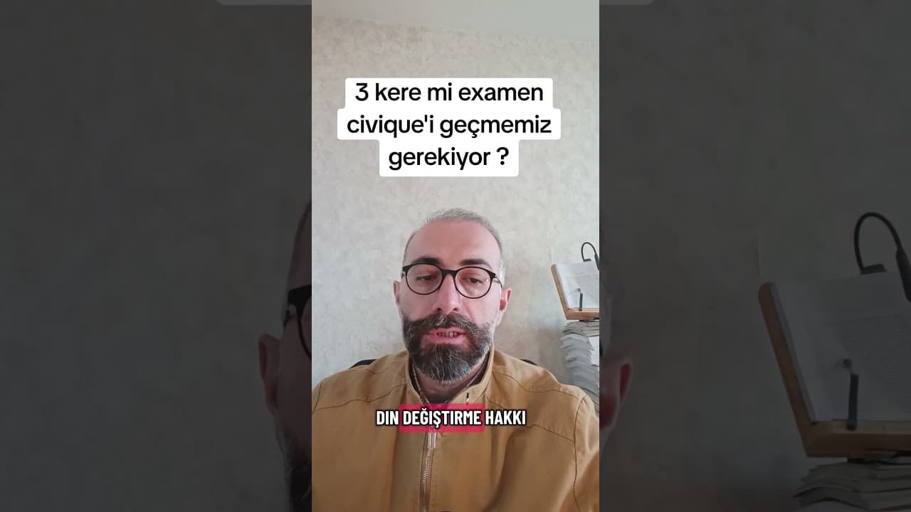 Fransa'da Oturum Kartı ve Vatandaşlık Sınavları: Examen Civique Rehberi