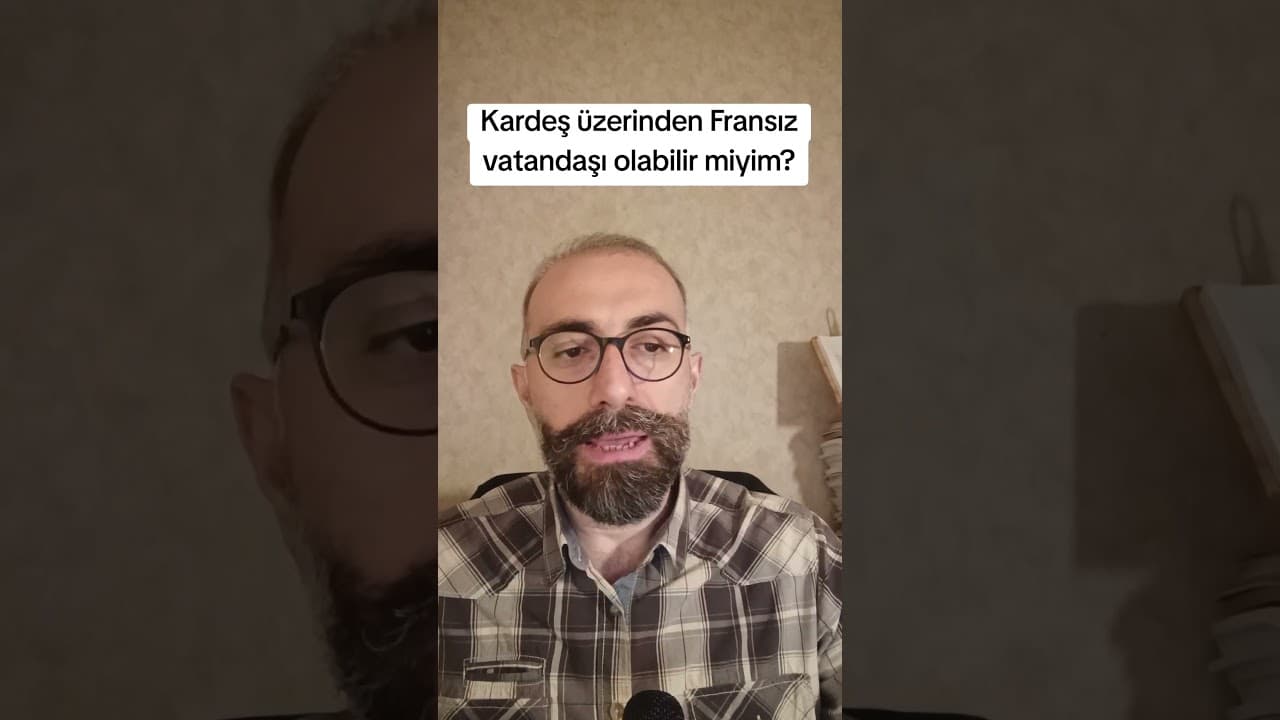 Fransız Kardeş Üzerinden Vatandaşlık Başvurusu: Beyan (Déclaration) Yolu