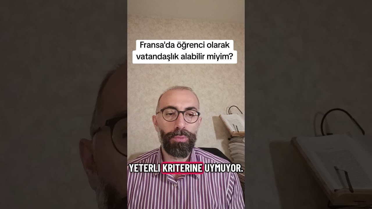 Fransa'da Öğrenciyken Vatandaşlık Alınabilir mi?